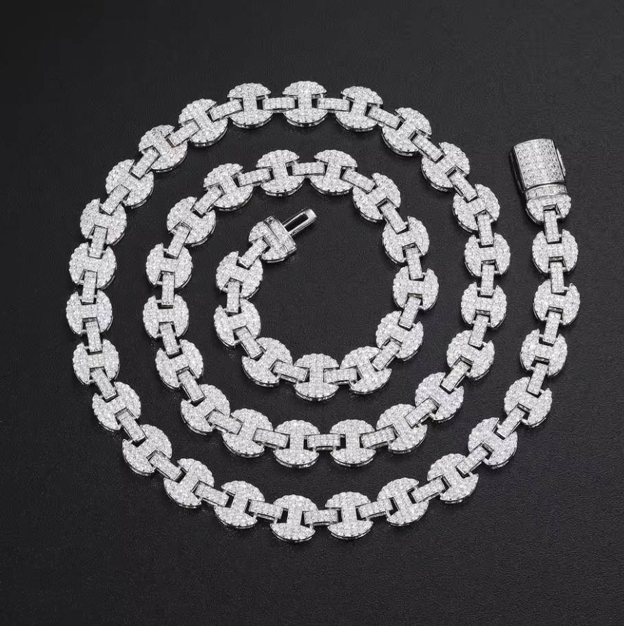 Cadena Iced Link Luxe