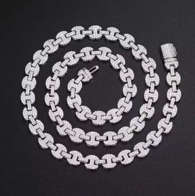 Cadena Iced Link Luxe