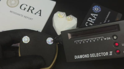 Aros Carson Halo Brillante